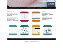 Tablet Screenshot of excard.de